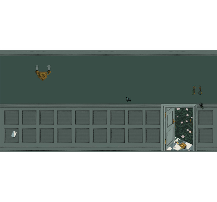 Дизайнерские обои Alice fuel version by Yevhenii Litvinenko1